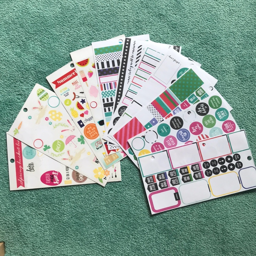 Adorable planner stickers! - happy planner